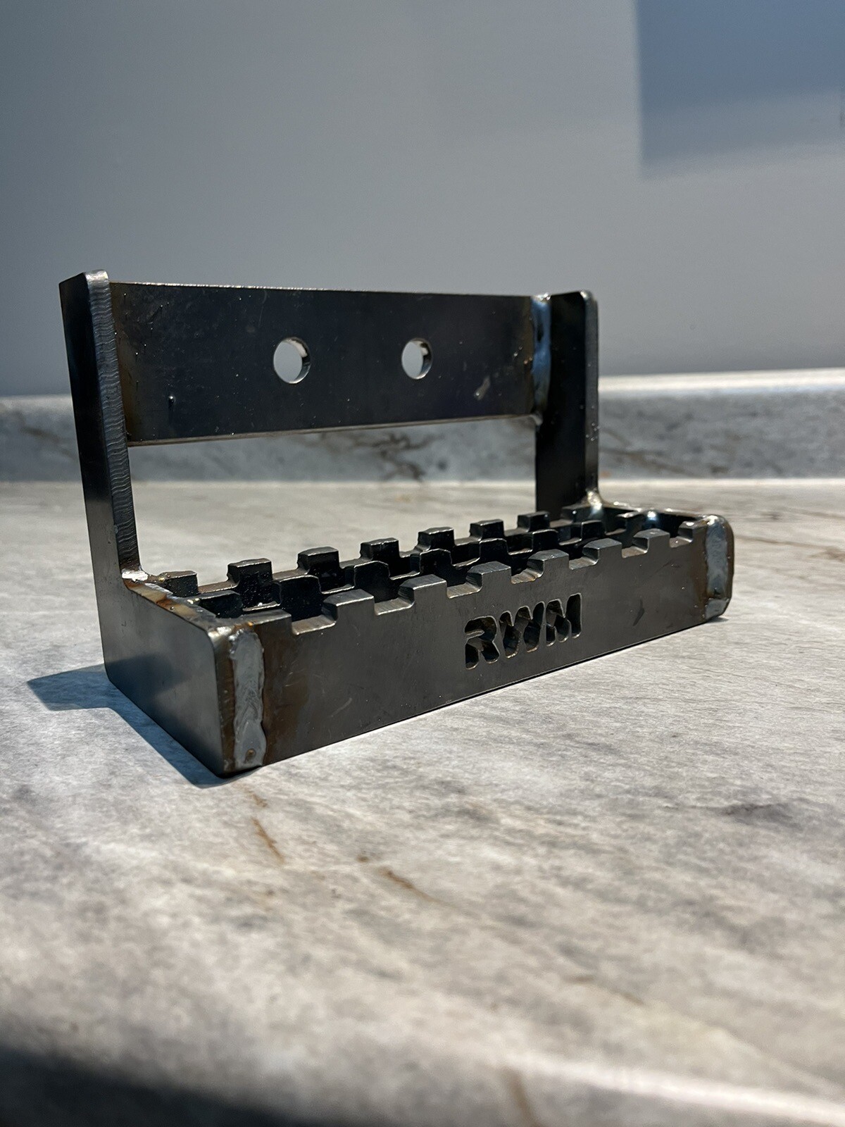 RWM Universal Brand New Bolt-On 8″drop step Raw Steel Step 1/4″ Thick