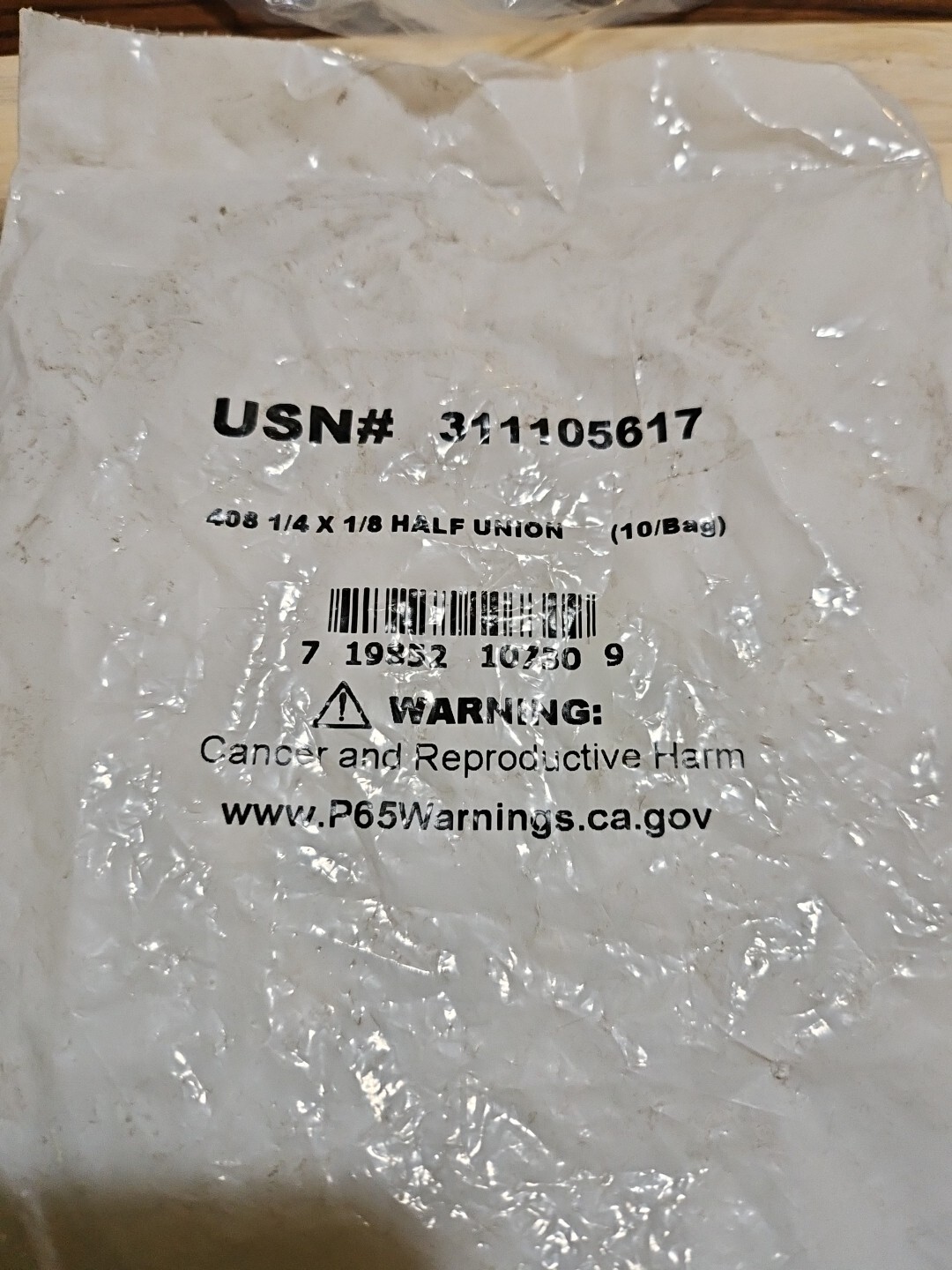ANDERSON 1/4″ Male Flare x 1/8″ MNPT Half Union Male Connector – Bag Of 10
