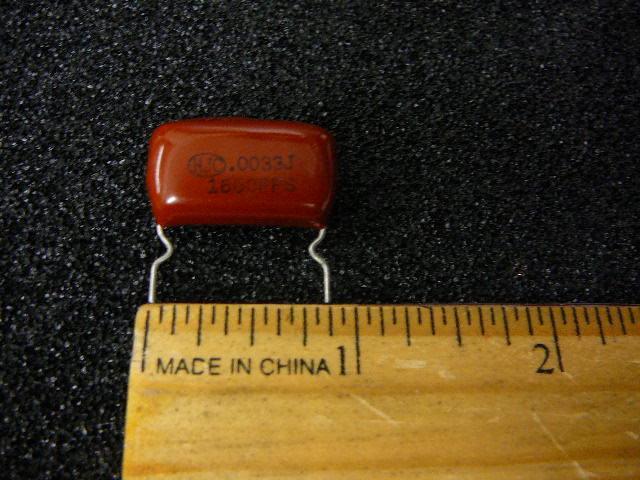 Metallized Polyproylene Cap .0033uf 1600V 5% Tol Type PPS **NEW** Qty.1