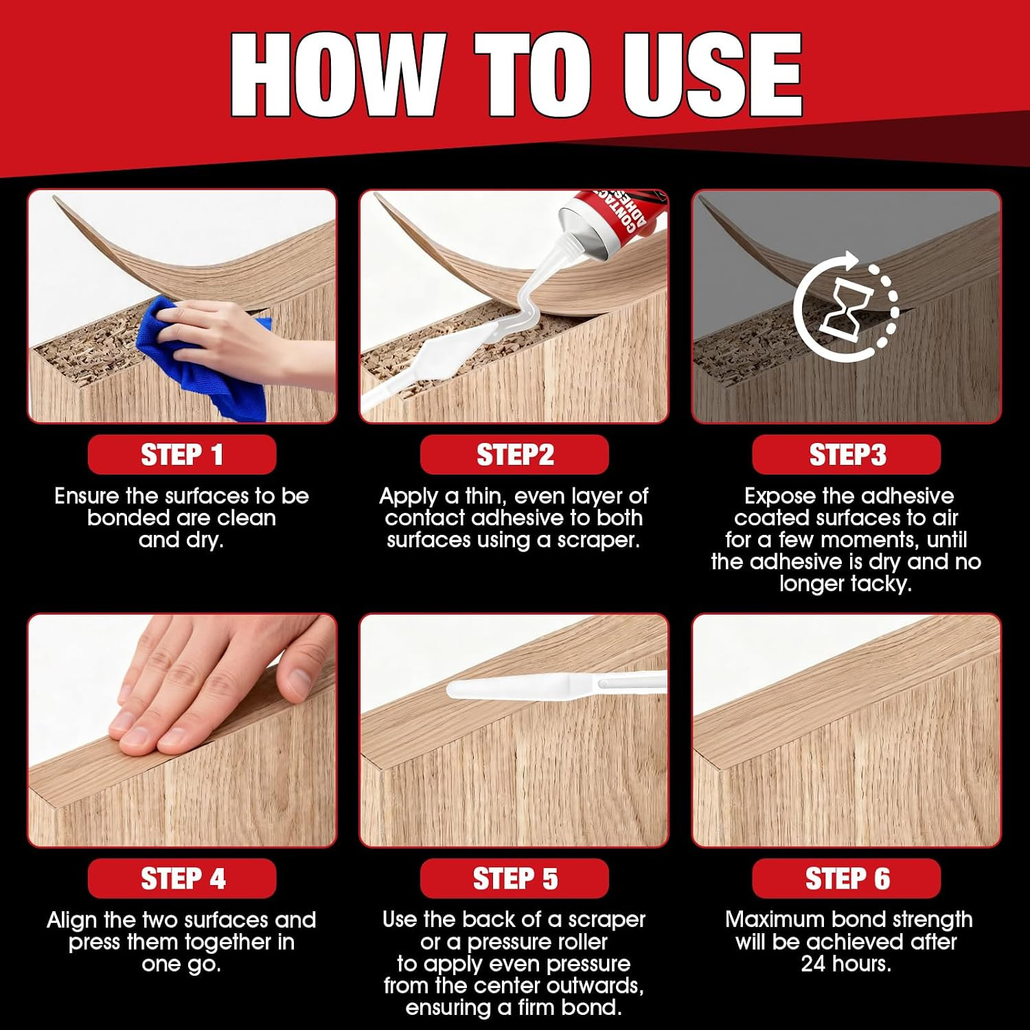 Contact Cement Adhesive, Contact Cement Glue, Contact Adhesive | 6pc Glue Spr…
