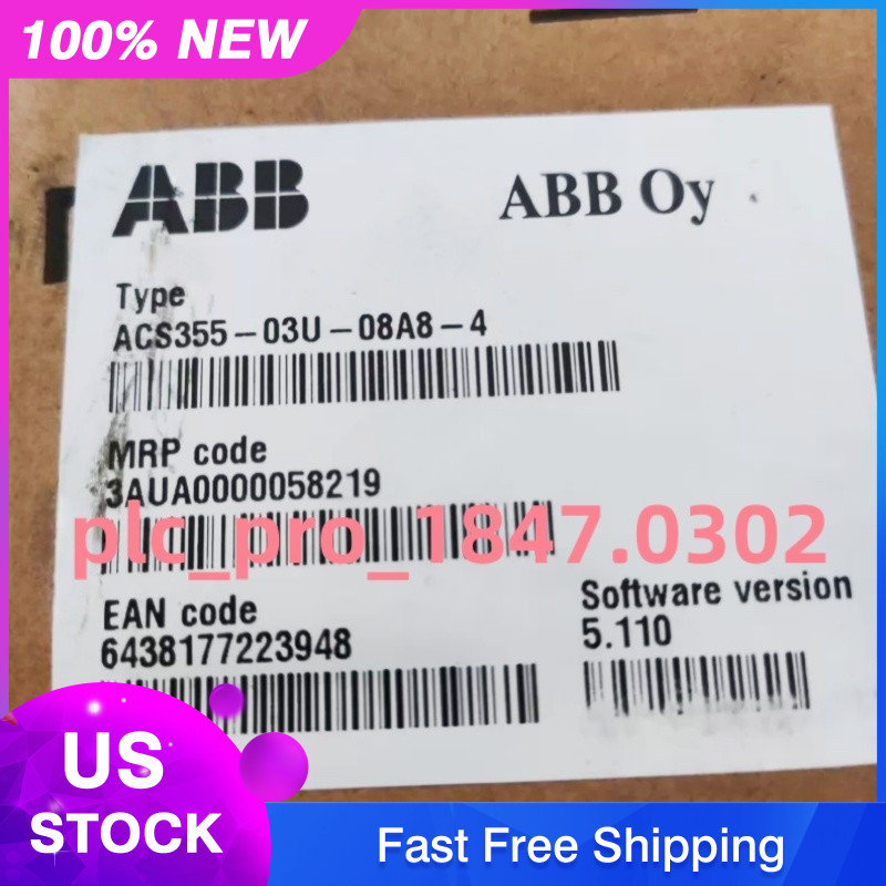 1PCS Brand New ABB ACS355-03U-08A8-4 Frequency Converter Fast Shipping