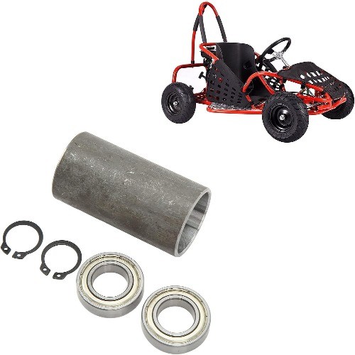 Steering Shaft Bearing Kit, 1.44in Steering Wheel Bearing Kit for Kart Tricycle