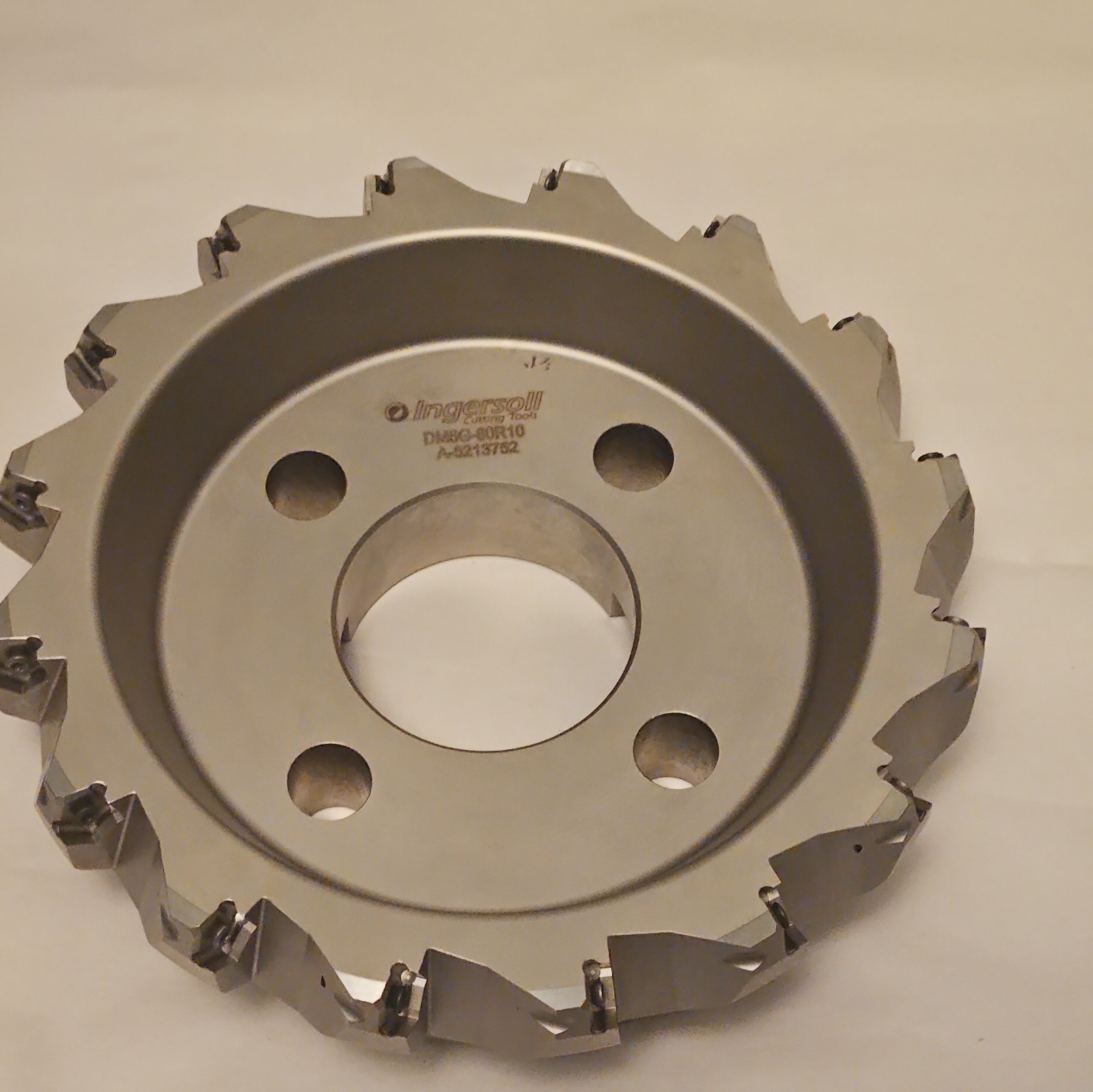 Ingersoll DM6G-80R10 8» Chamfer & Angle Face Mill NEW MFR#3024772 LOT 573