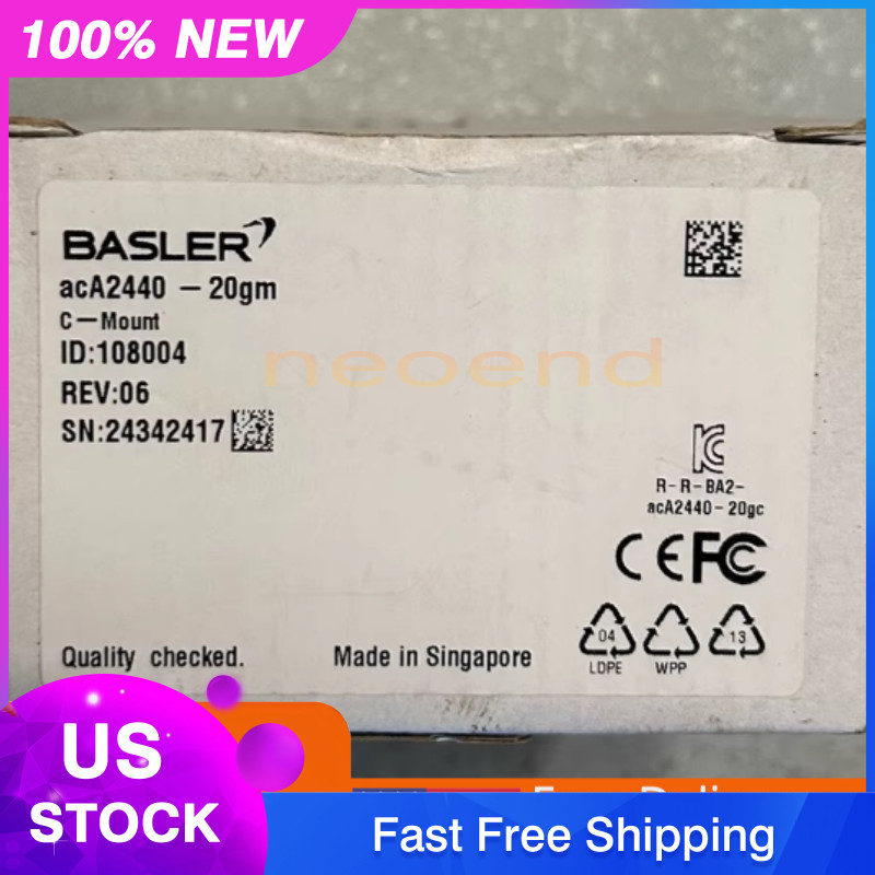 Basler Industrial Camera acA2440-20gm Original New Sealed In Box Quick Delivery