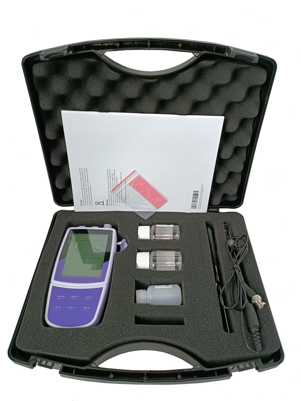 Chloride Ion Meter Analyzer with Standard Solutions 1-35000ppm Accuracy ±0.5% FS