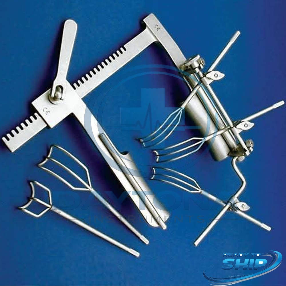 Cooley Cosgrove Mitral Retractor Surgical Complete Set High Quality Instruments