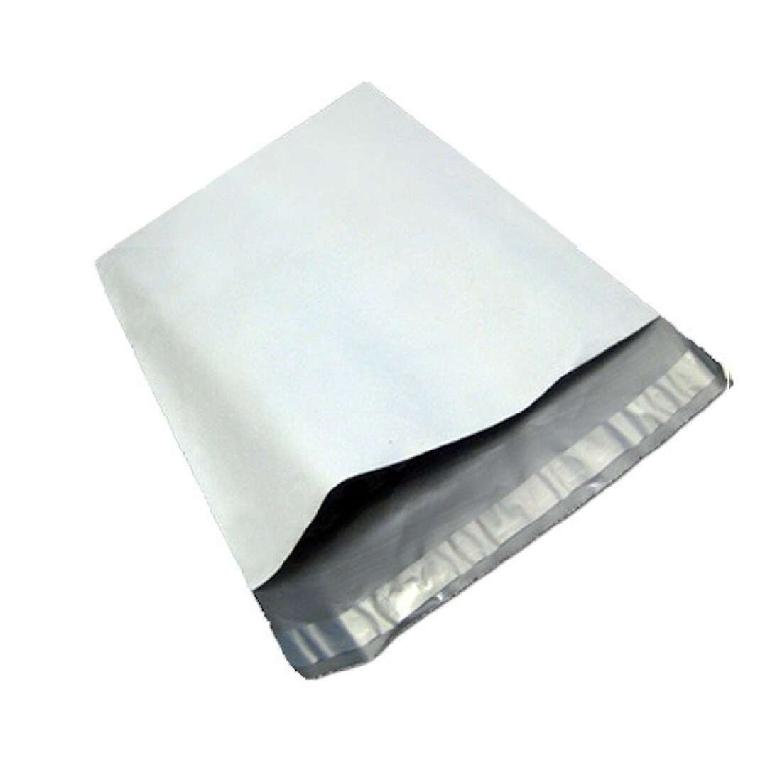 100 12X15.5 White Poly Mailer Self Sealing Shipping Envelopes Bags 12”X15.5” #5