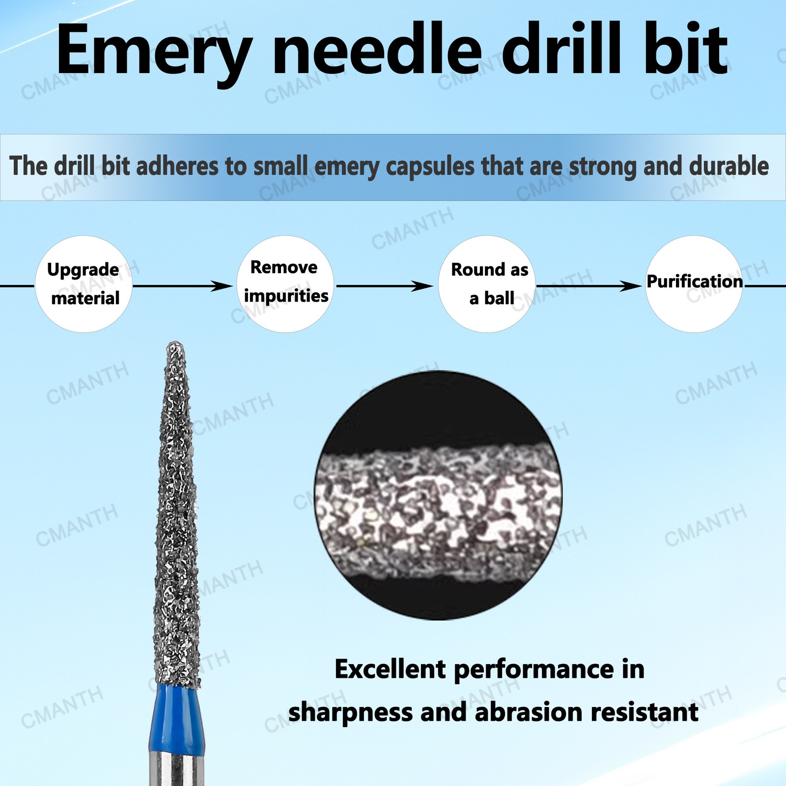 20Pcs Dental Diamond Burs FG High Speed Bur FO Flame Ogival End Extra Fine USA