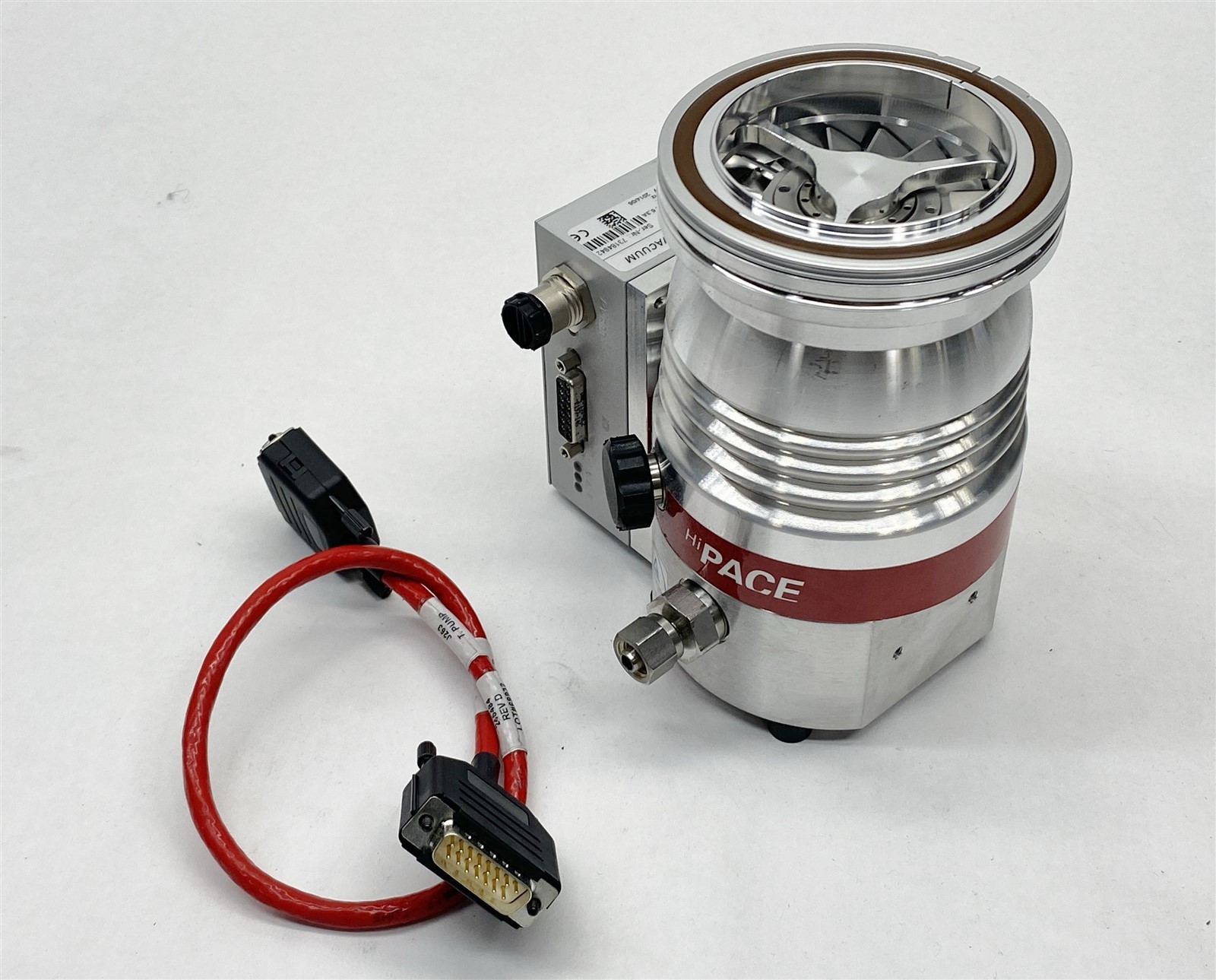 Pfeiffer Vacuum HiPace 80 Turbomolecular Pump w/ TC 110 Controller + Cable
