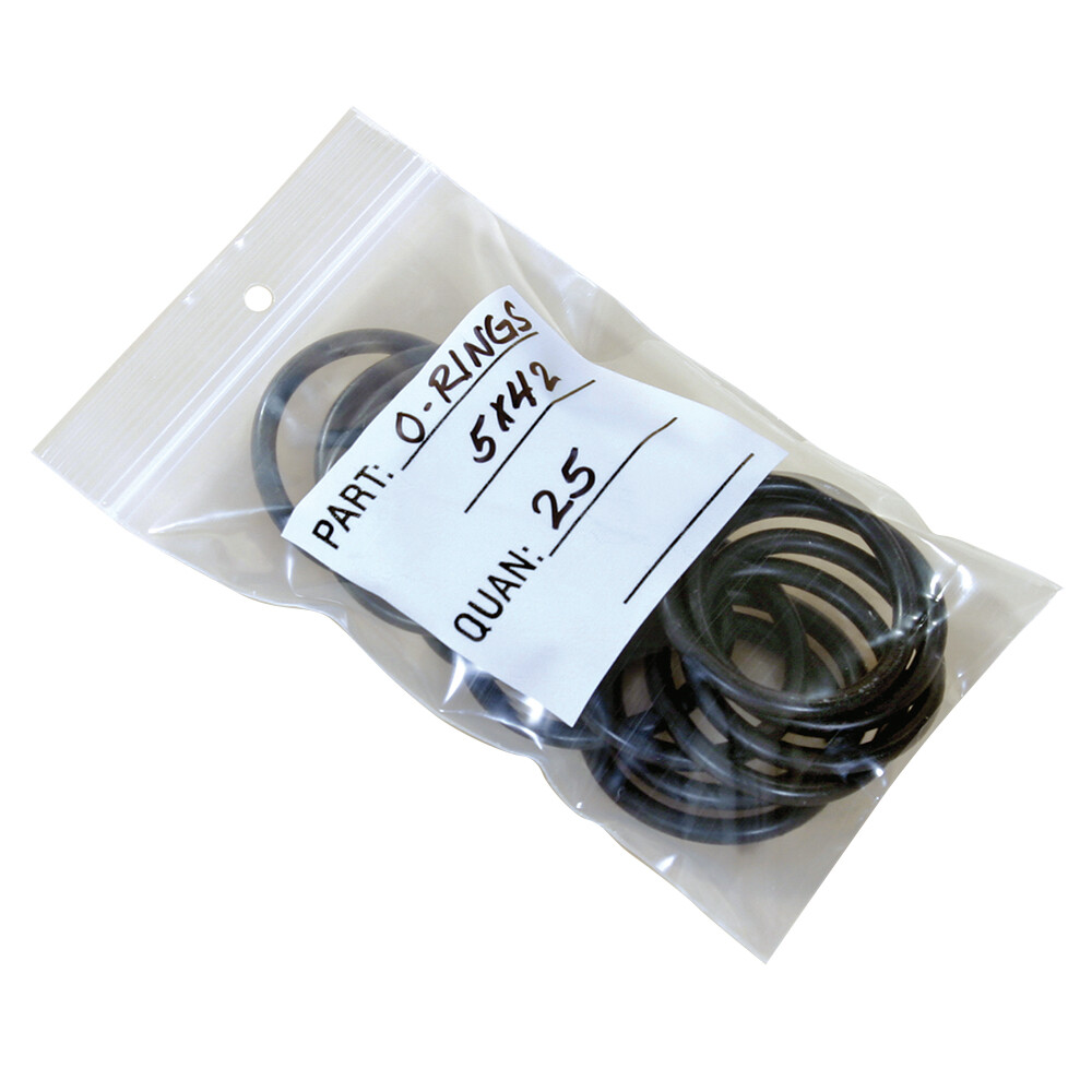 RECLOSABLE PARTS BAG 4 MIL HEAVY DUTY PLASTIC HANG HOLE ZIP SEAL TOP WHITE BLOCK