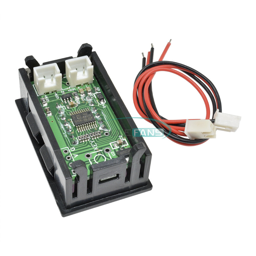 DC 0-4.3000-33.000V Red 5 Digit Precision Digital Voltmeter Voltage Panel Meter-