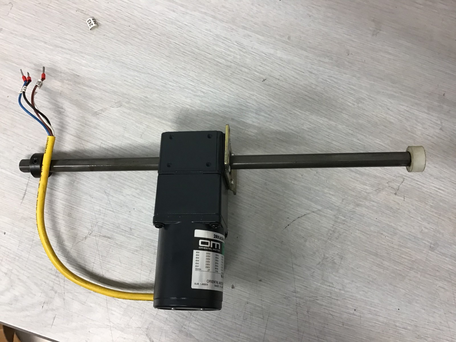 2RK6GN-CWT Reversible Motor with 2LF50N-3 Linear Head