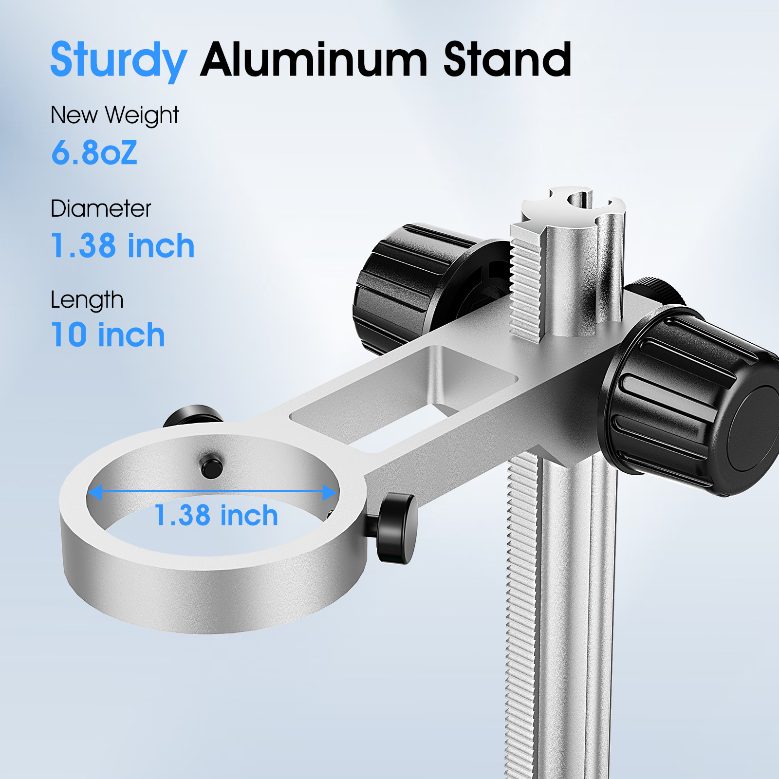26cm Universal Digital Microscope Stand Adjustable Holder for TOMLOV DM202 pro