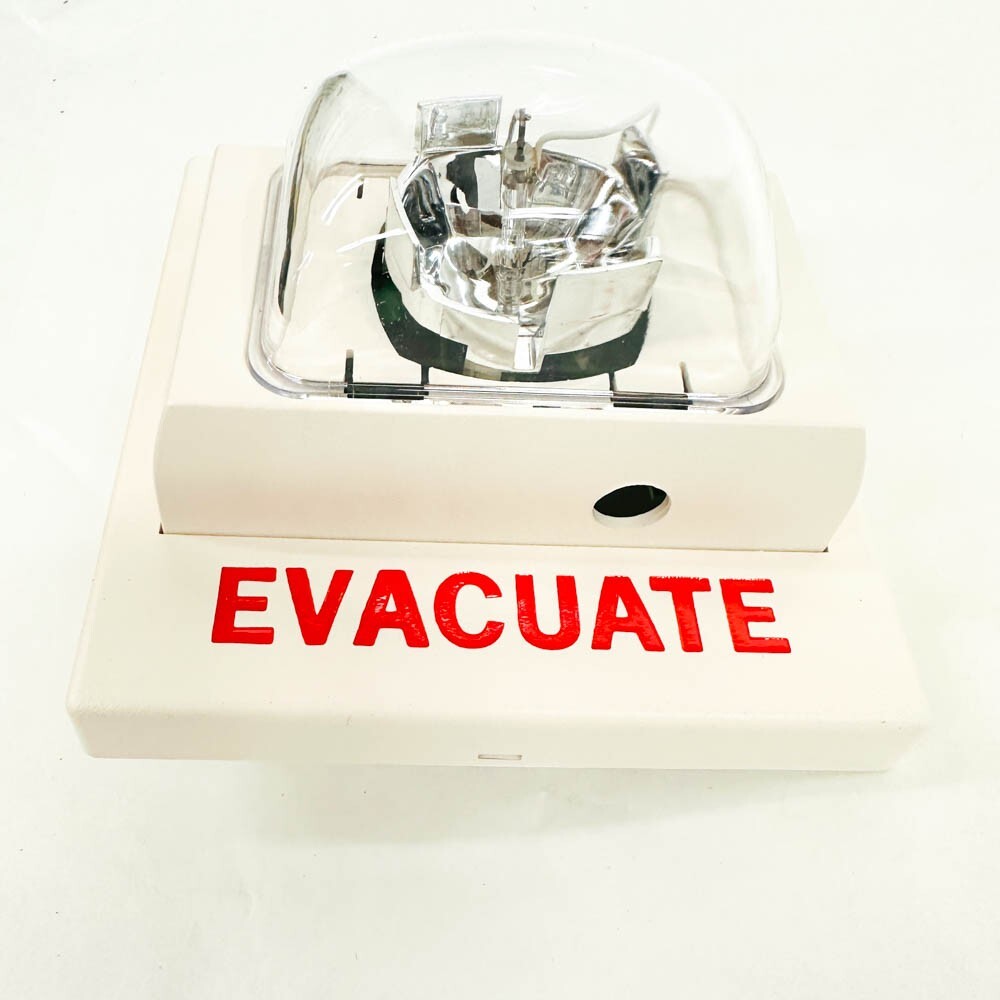 Faraday 2700B2124AA Stand Alone Strobe Evacuate 500-648644FA White – Made in USA