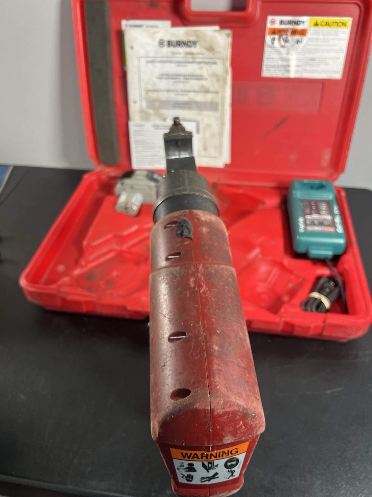 Burndy Patriot PAT750XT-18V Crimping Tool Cordless Hydraulic Crimper