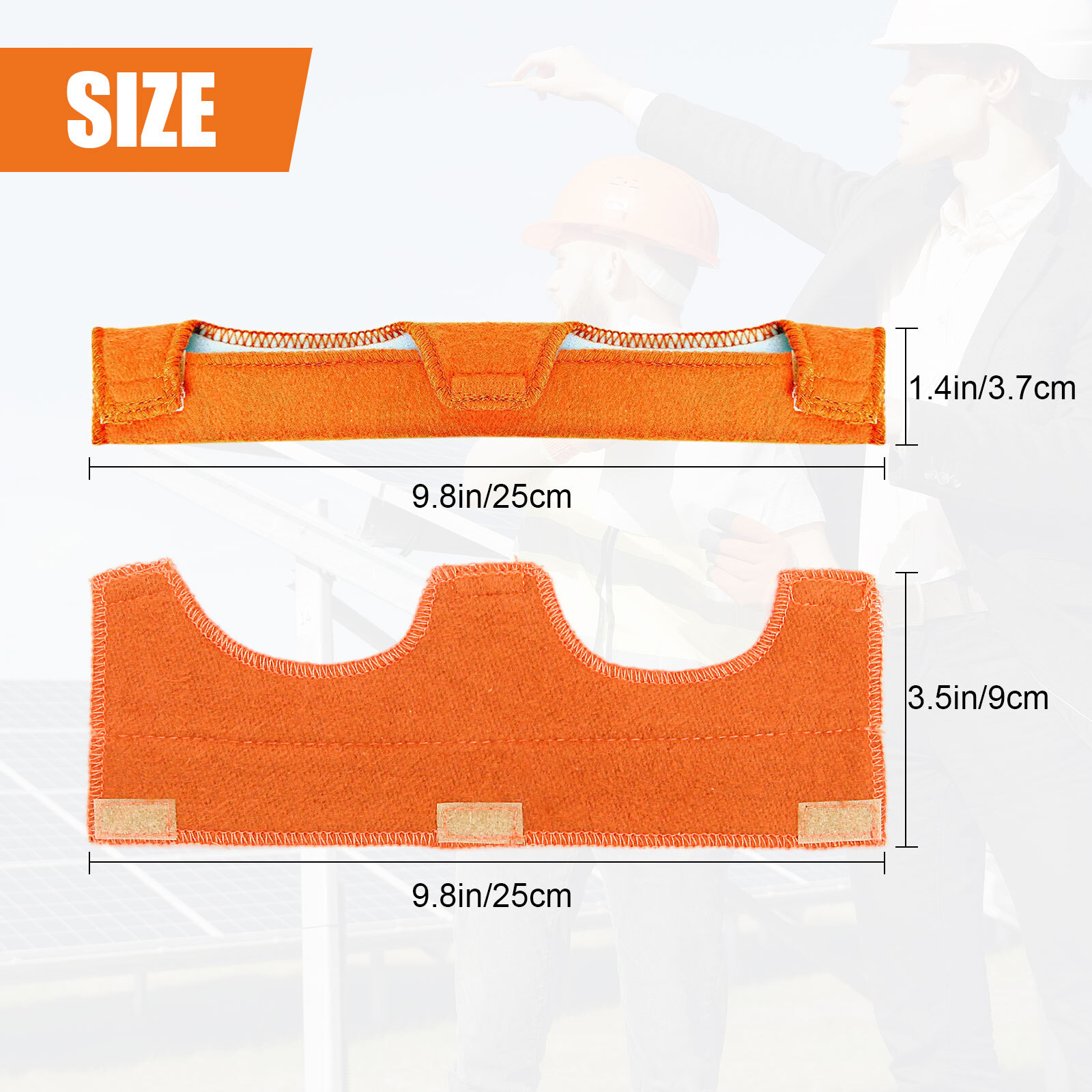 6 Pcs Hard Hat Sweatband Cotton Helmet Liner Accessories Washable Sweat Bands