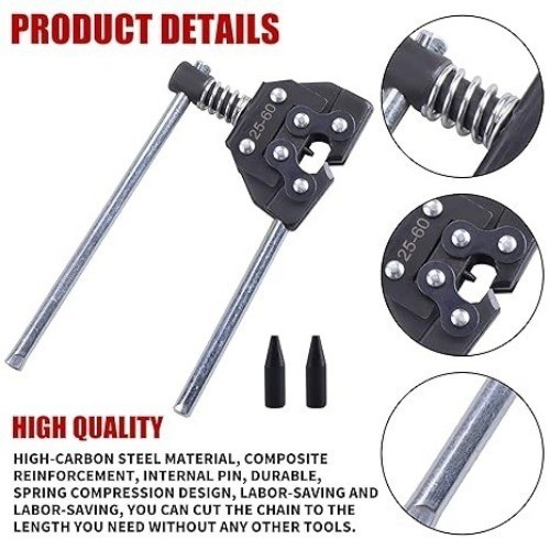 Chain Detacher Breaker Cutter Fit for 25/35/41/40/50/60 415H,428H, 520,530 Rolle