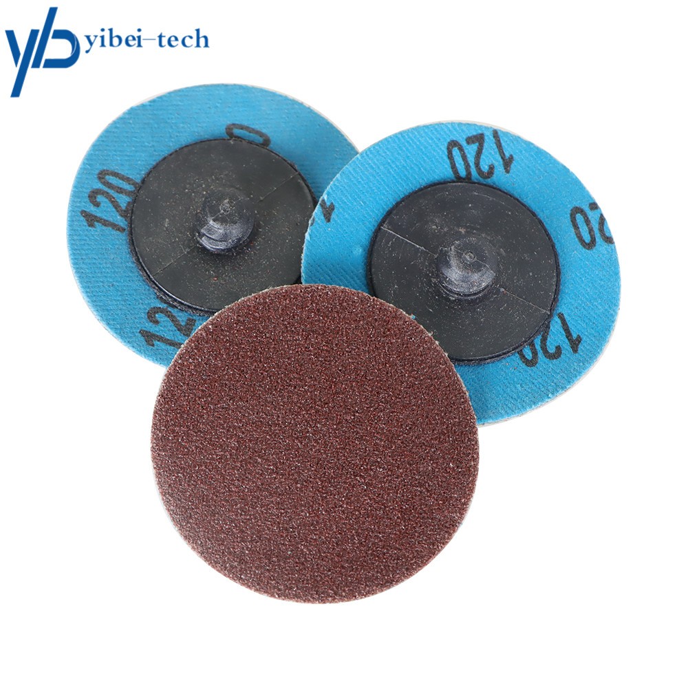 51× 2″ Roll Lock Die Grinder Quick Change Sanding Disc 36 60 80 120 240 Grit US