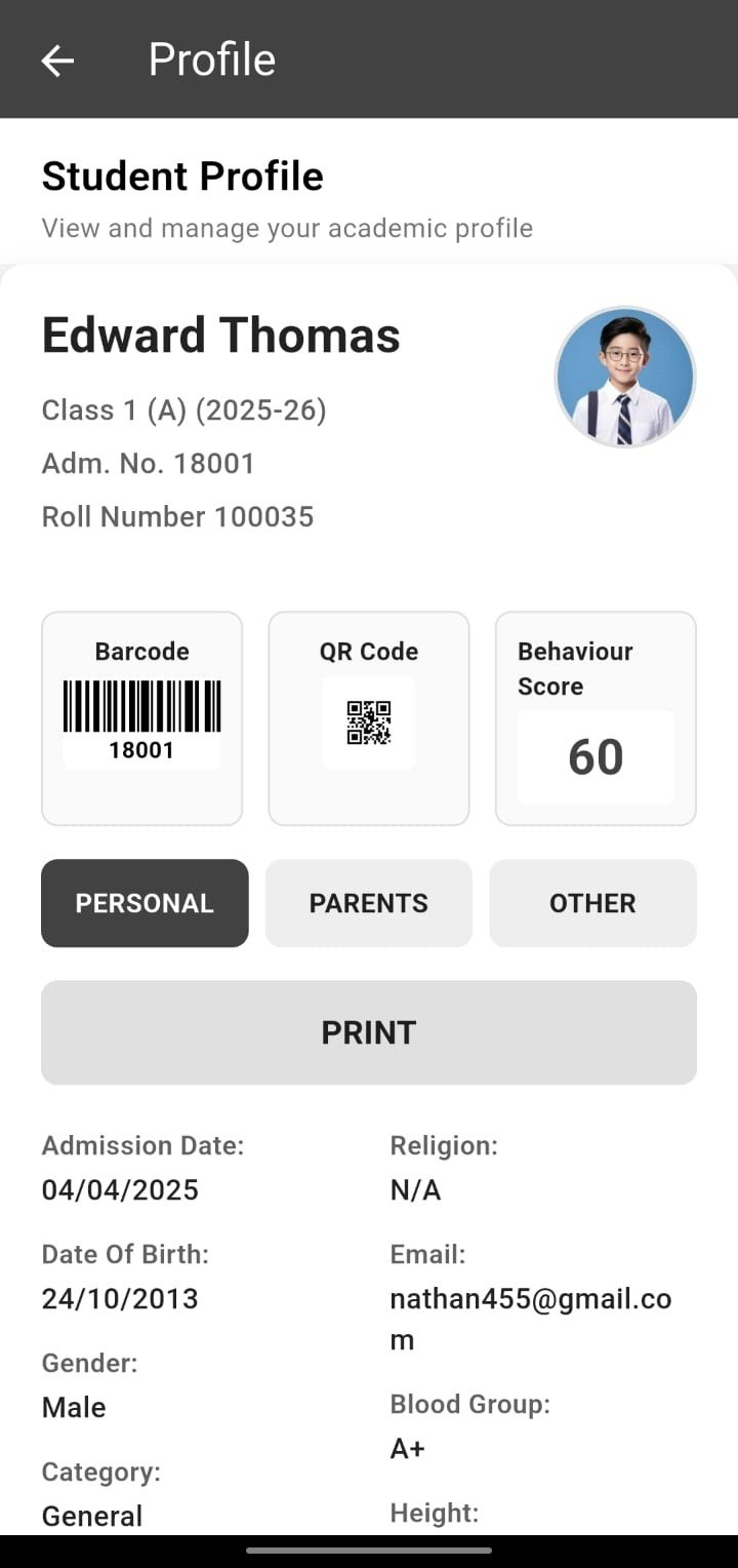 Future School Mobile App | Android App | School Management Solution