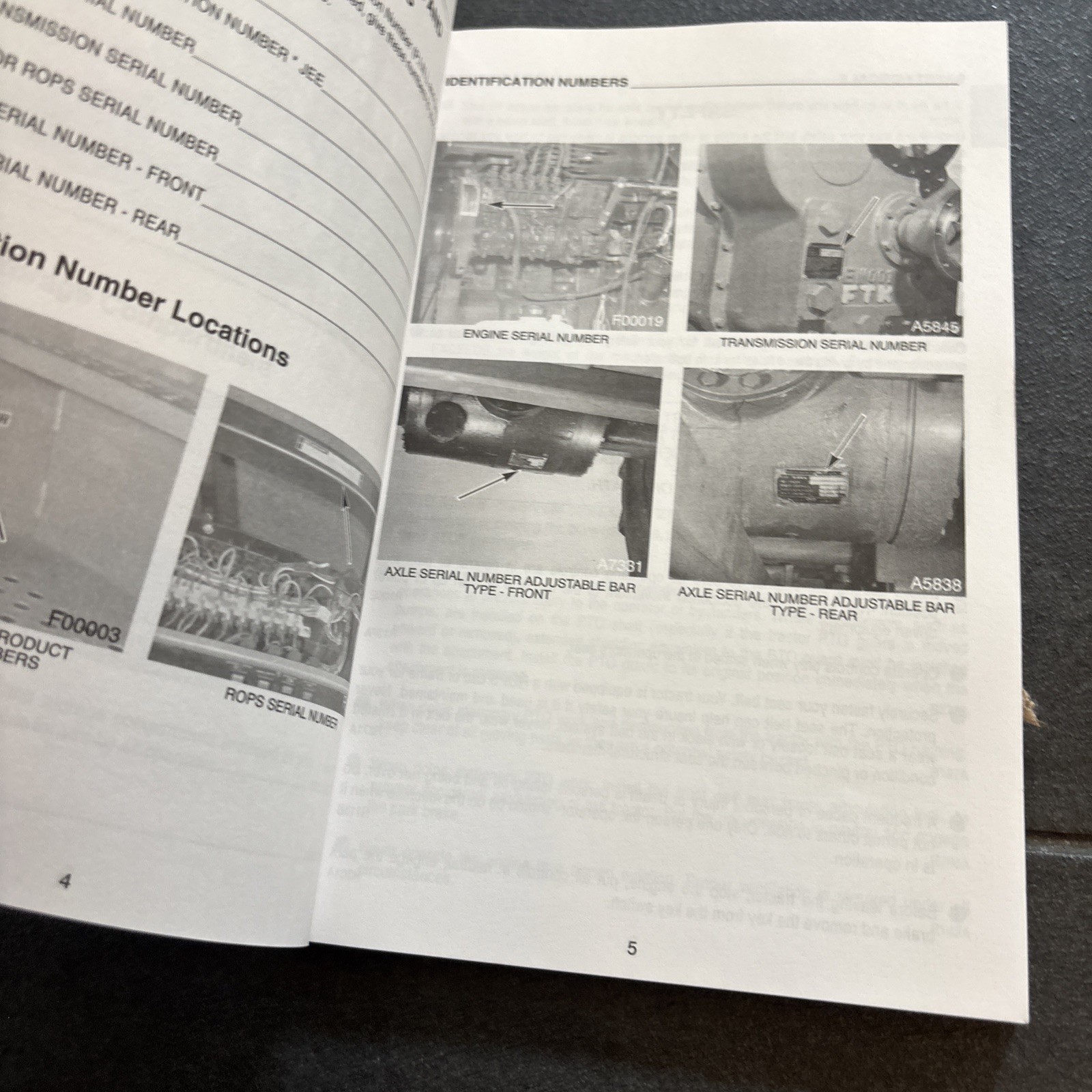 Genuine CASE 9130 – 9330 Tractor Maintenance Operator Manual