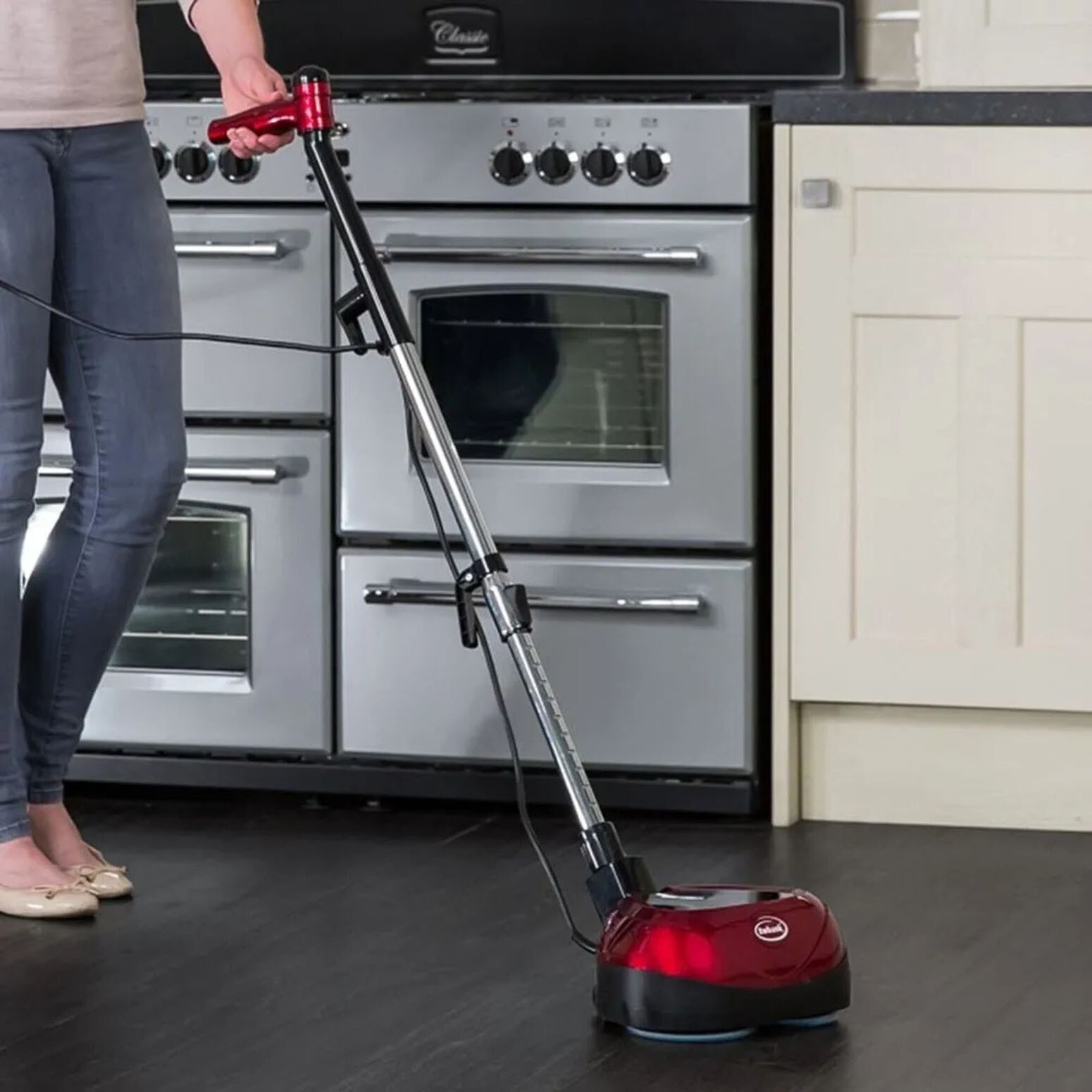 Floor Cleaner Machine Electric 3-in-1 Washer Polisher Scrubber Burnisher Buffer