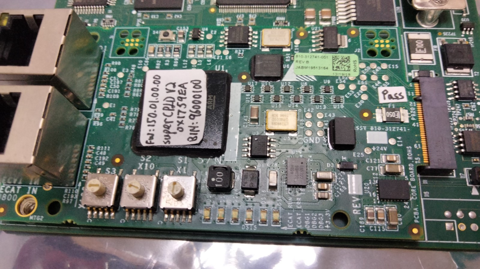 Lam Research 810-328658-001 C INTFC,10-AX,CTRL Stepper Bd+810-312741-001,Jp~A223