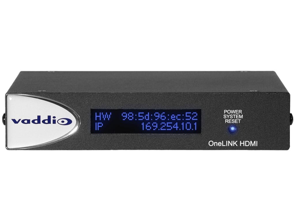 New Vaddio 999-1105-043 OneLINK HDMI Interface Receiver HDBaseT Camera System