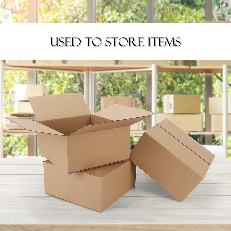 12 x 9 x 6 Corrugated Box, 10-50 pcs | Shipping, Home or Commercial Storage Box