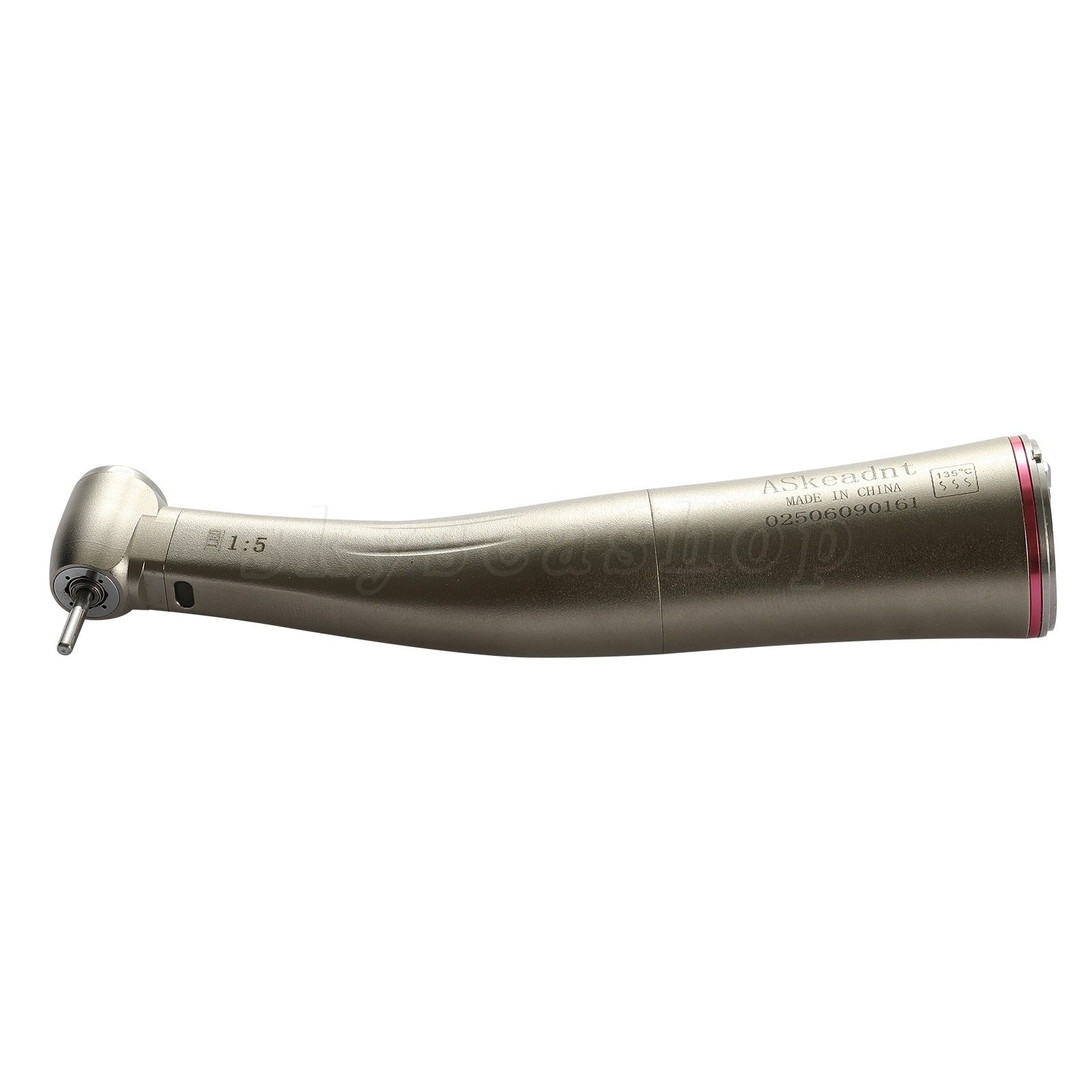 Dental 1:5 LED Fiber Optic Electric Handpiece Contra Angle / Cartridge Turbine