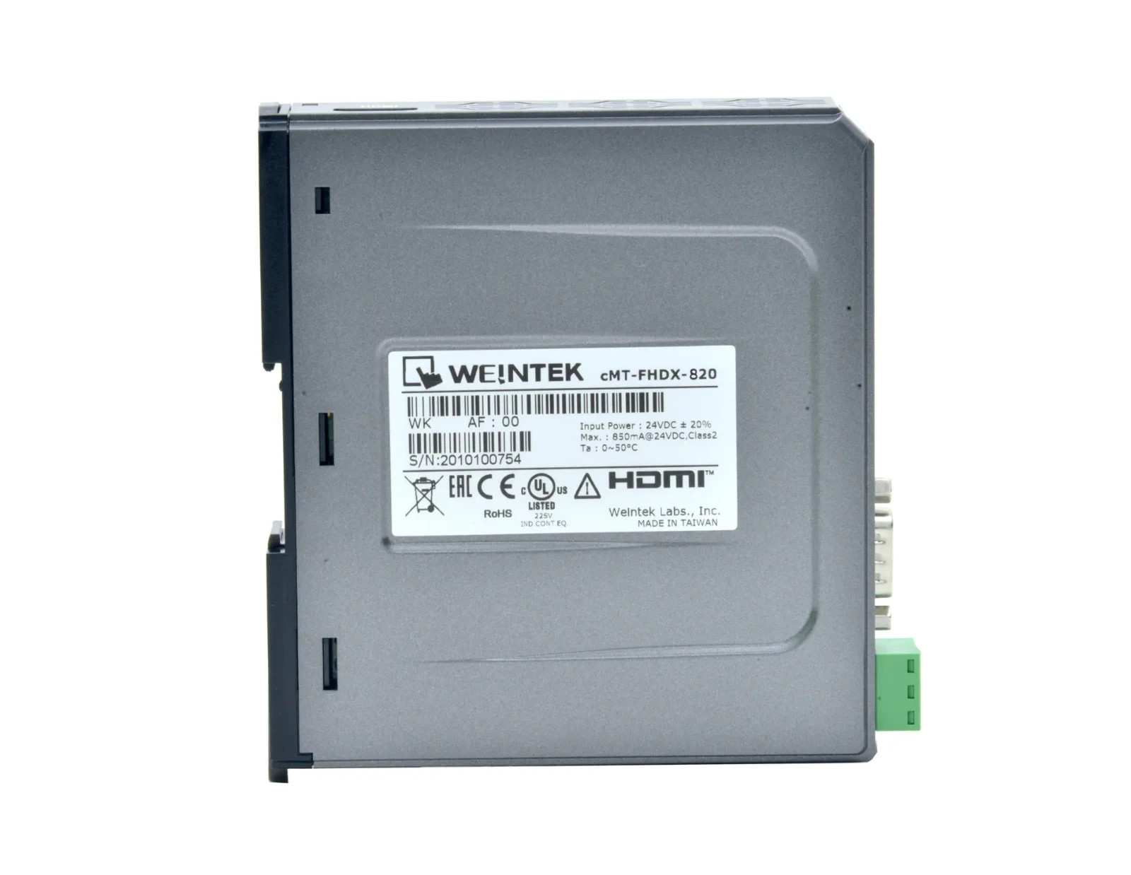 Weintek cMT-FHDX-820 Smart Server, Headless HMI