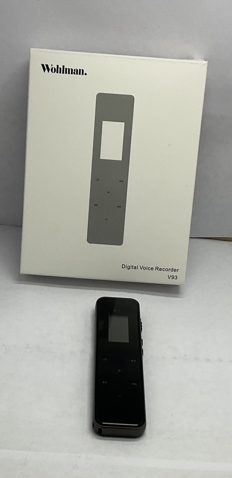 Wohlman Digital Voice Recorder 16GB 1536kbps High Recording Quality Noise Reduct