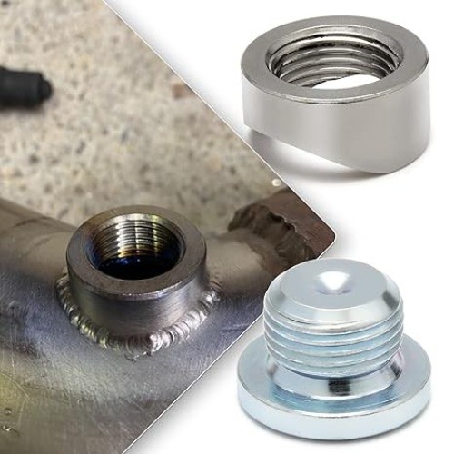 M18X1.5 Bung and Plug Notched Style Stepped Notched Style Mounting Bung and Plug