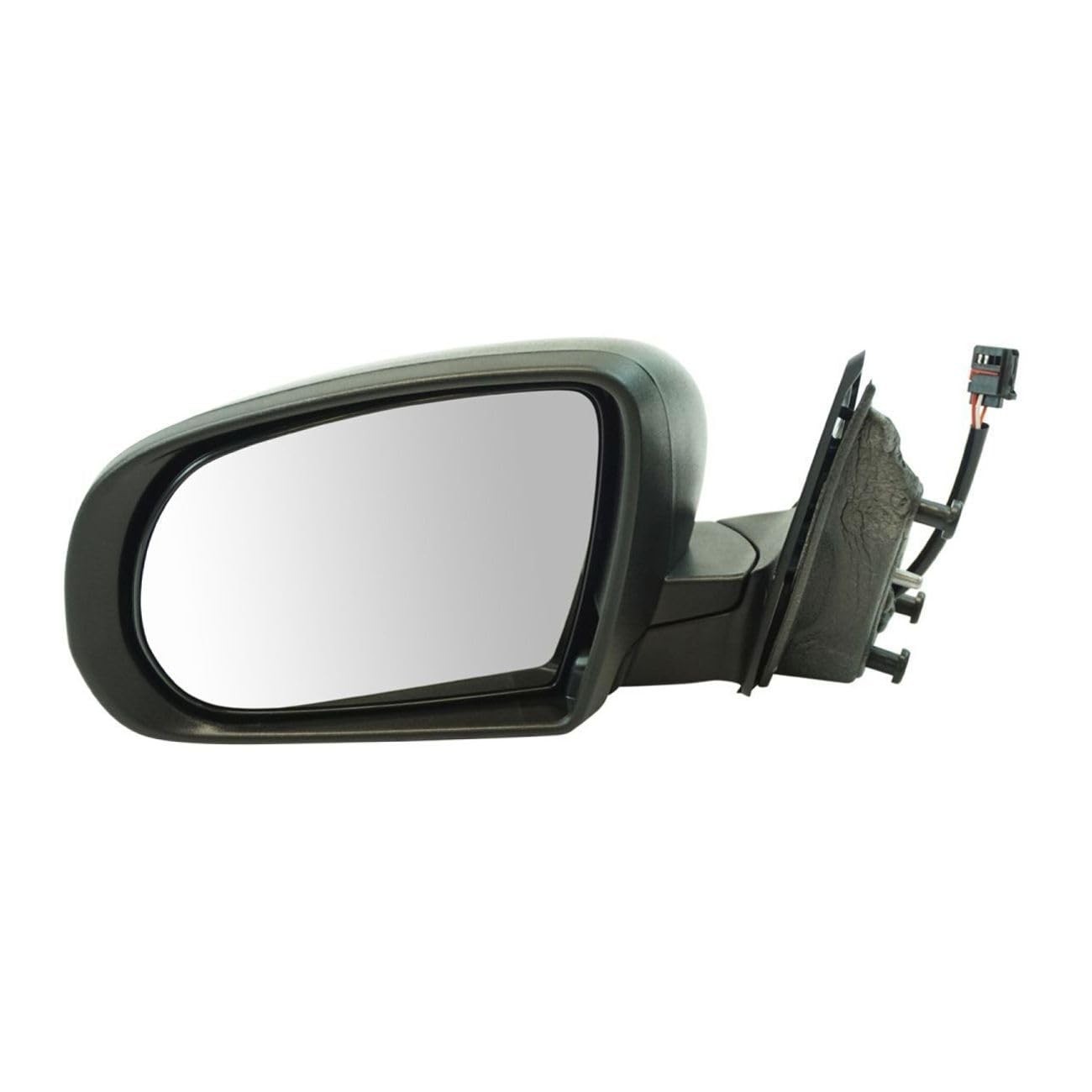 Left Driver Side Power Mirror Black Textured For 2014-2018 Jeep Cherokee 3-Pin