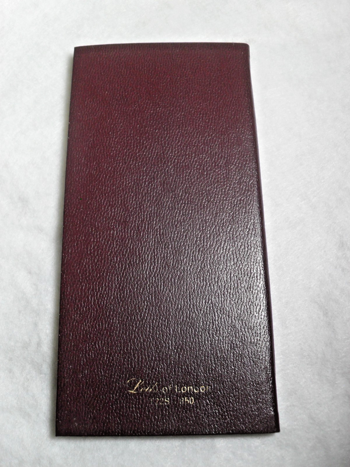 Mexicana Air 1984 Letts of London Leather Travel Diary But NEW Salesman Sample
