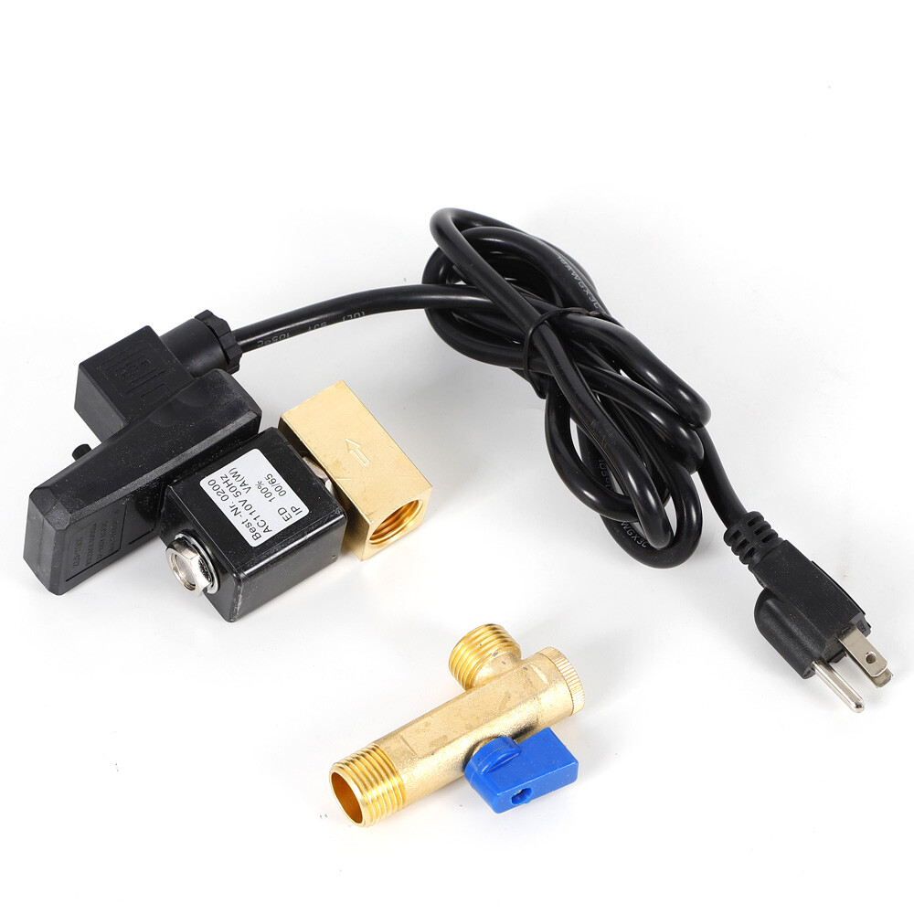 Auto Automatic Timed Electronic Drain Valve for Air Compressor Water Tank 1/2»!