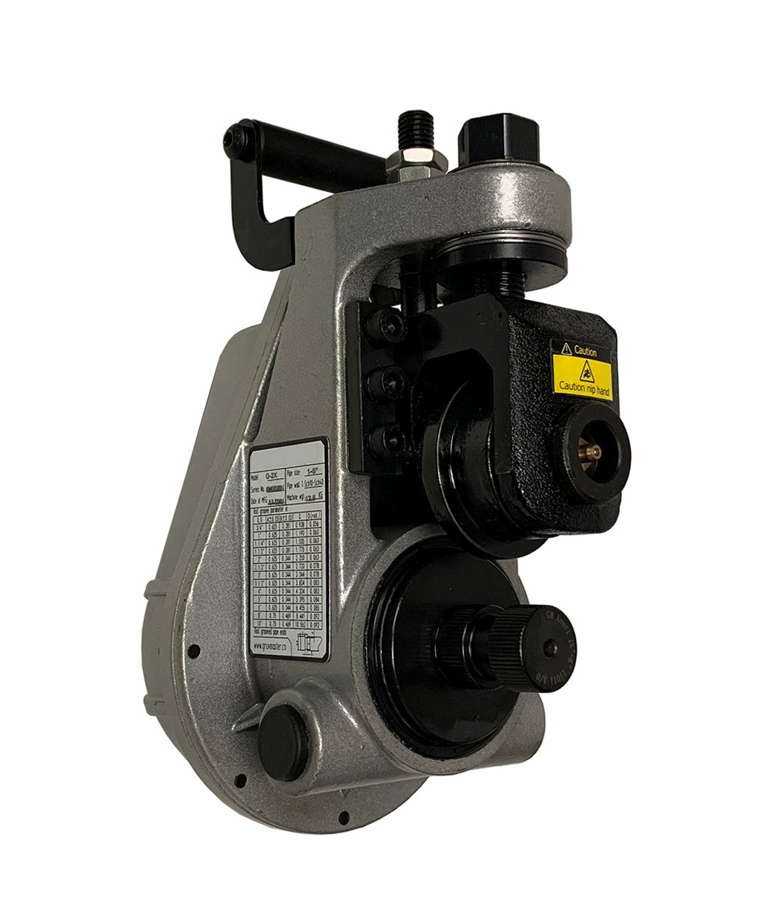 ARGCO RGM-840 Heavy Duty Capacity 1″ to 12″ in Air Combo Roll Groover with Ca…