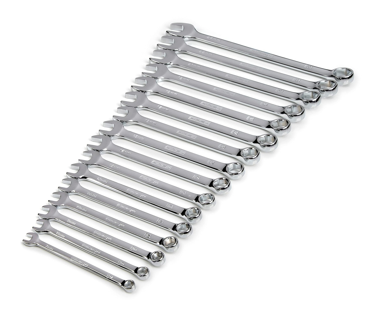 Steelman Pro 16-Piece Metric 6-Point Combination Wrench Tool Set, D… Fast Ship