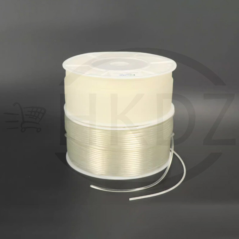 PU Solid Round Belts Polyurethane Drive Belting Diameter 2mm-12mm Rough / Smooth
