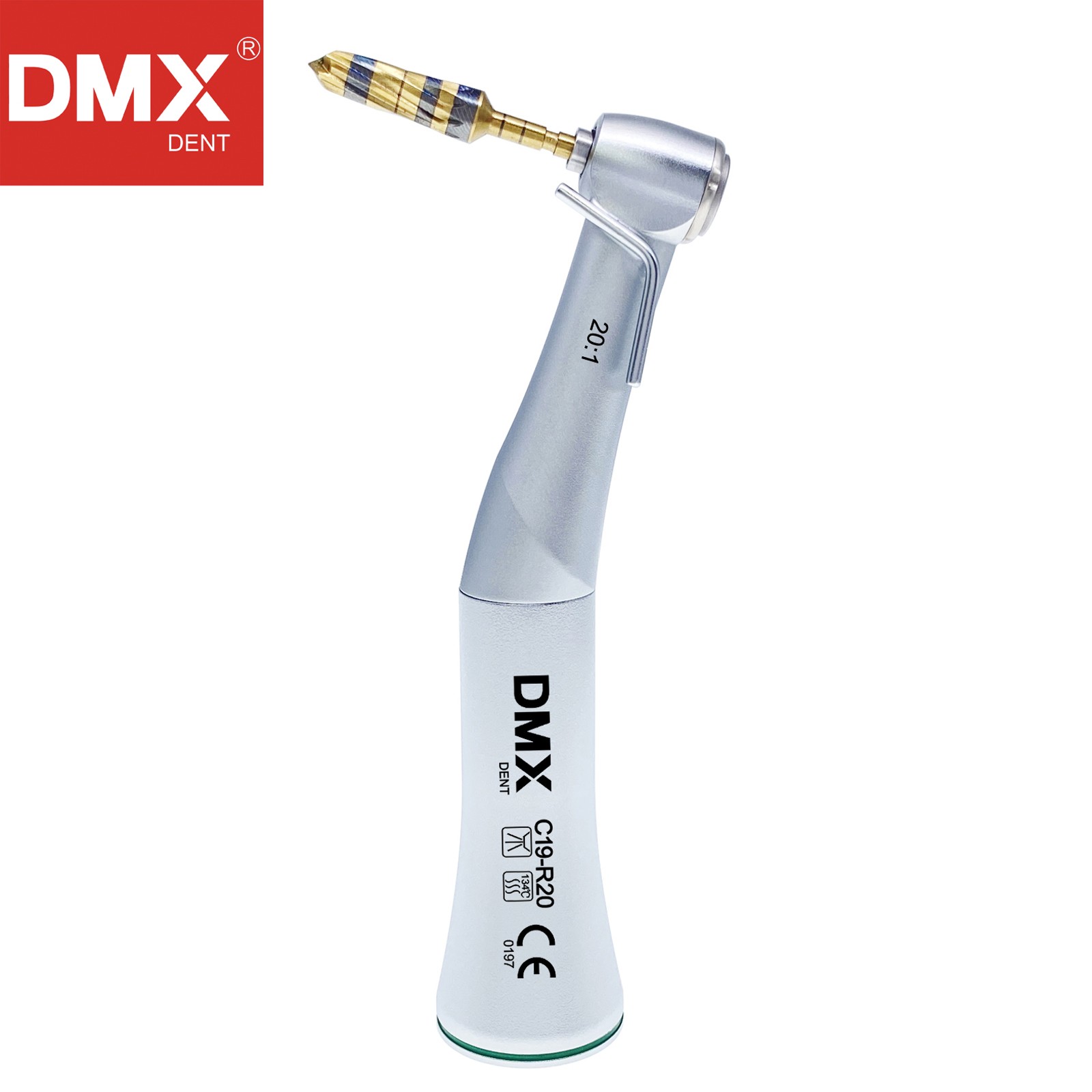 DMXDENT Dental Implant Handpiece 20:1 Contra Angle Surgical Adec WI-75 E/KM