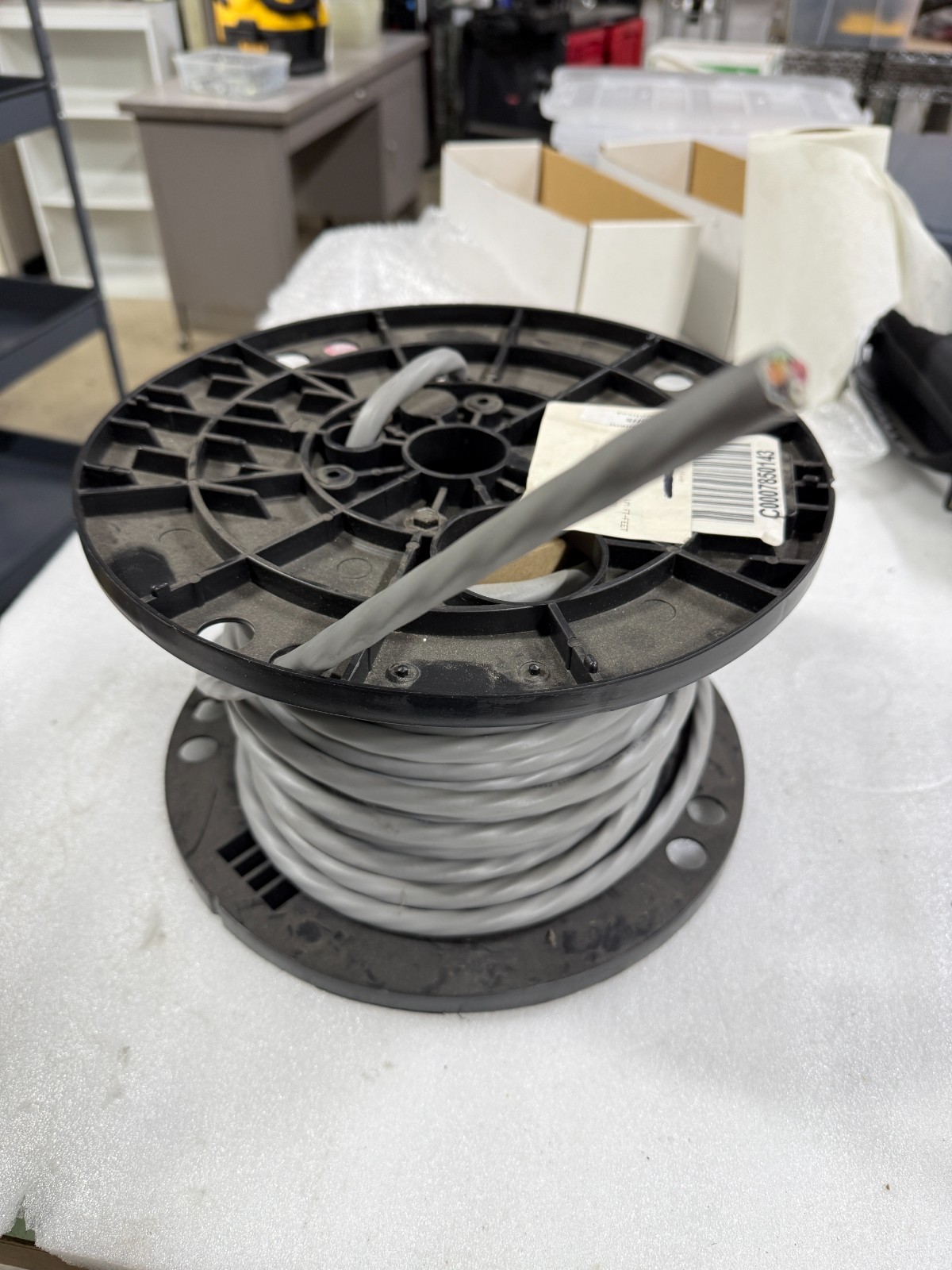 75 Feet OF BELDEN 9620, 5 CONDUCTORS, 16 awg Power, Control Cable – ITEM#596