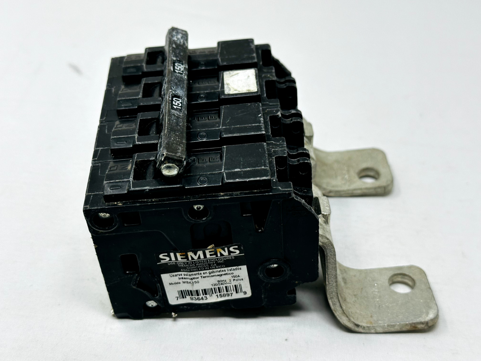 Siemens MBK150 150 Amp Replacement Main Breaker Black – USED