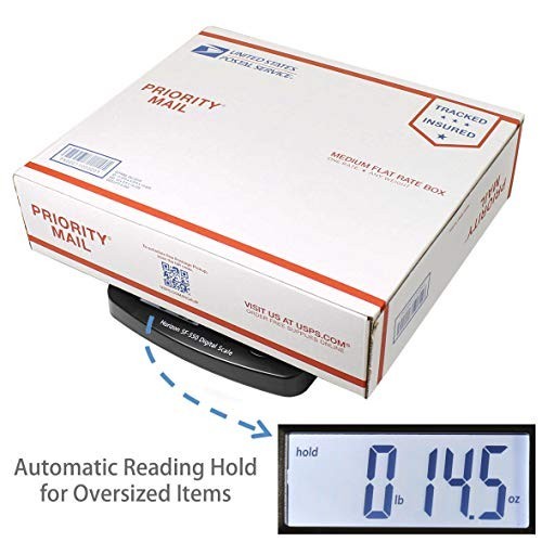 Digital Postal Shipping Scale 55 LB 25 kg 1 Gram Accuracy Backlit LCD