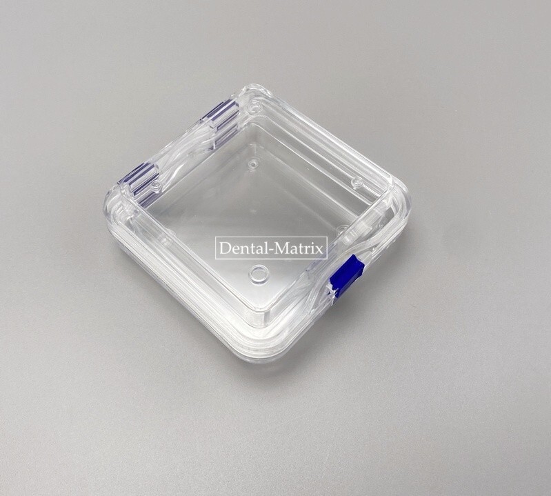 10 Pcs Denture False Teeth Membrane Case Container Hinged Display Box Jewelry