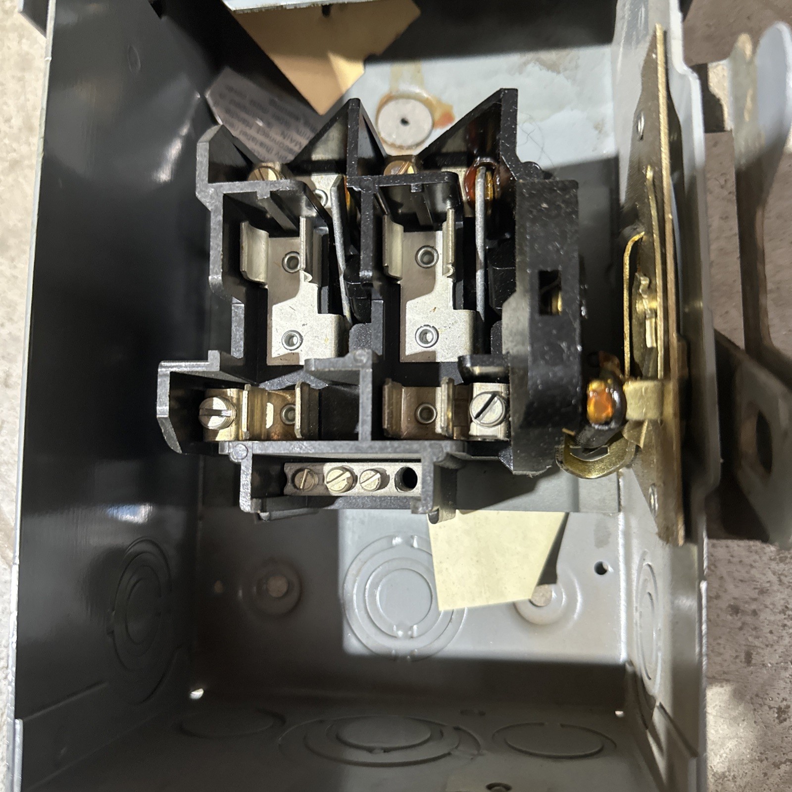 🔴Square D D221NRB General Duty Safety Switch 30A 240V‼️VINTAGE