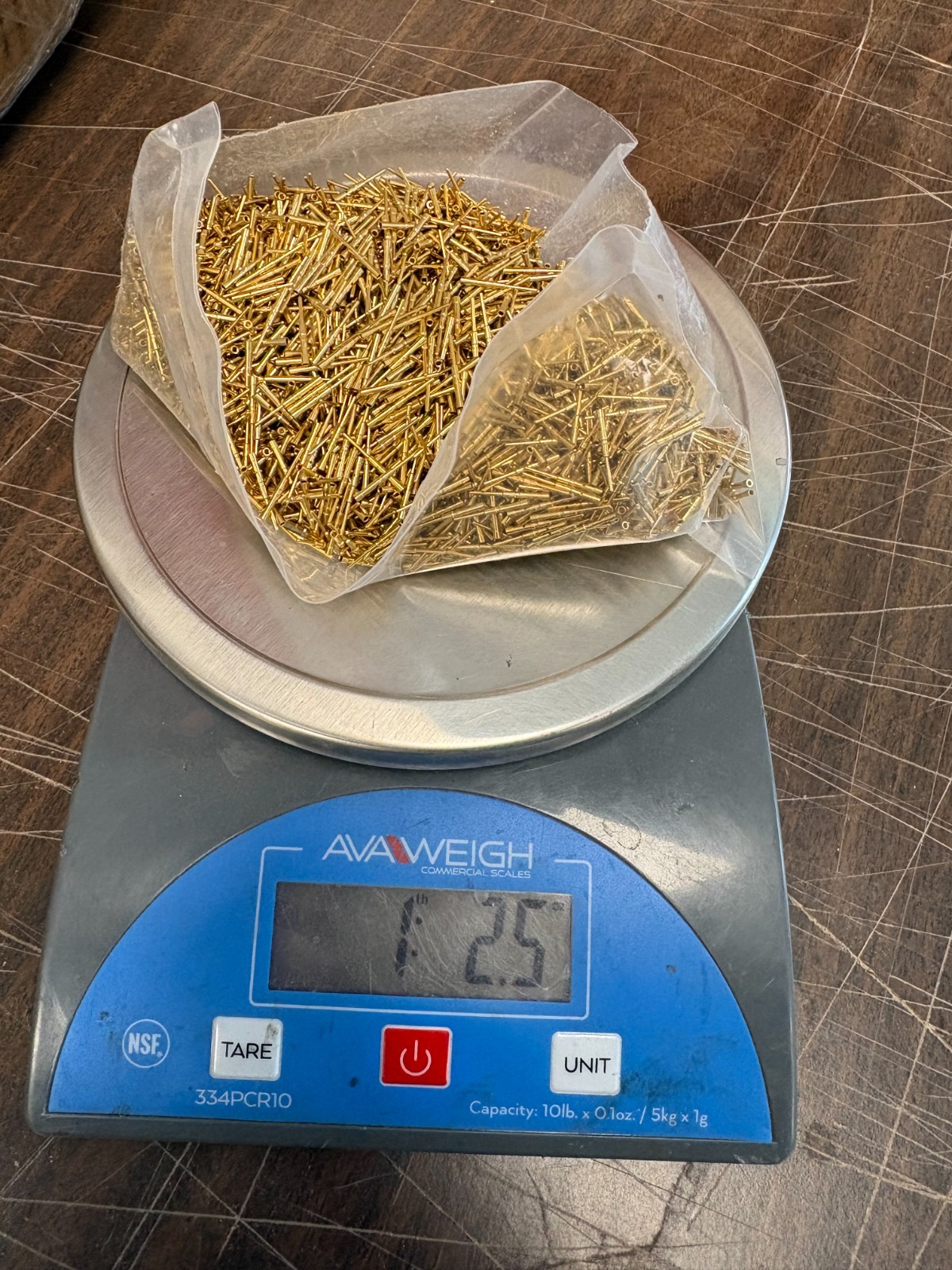 5000 Pieces DMC MilSpec Male Crimp Pins 017-0185-000 For Use with AFM8