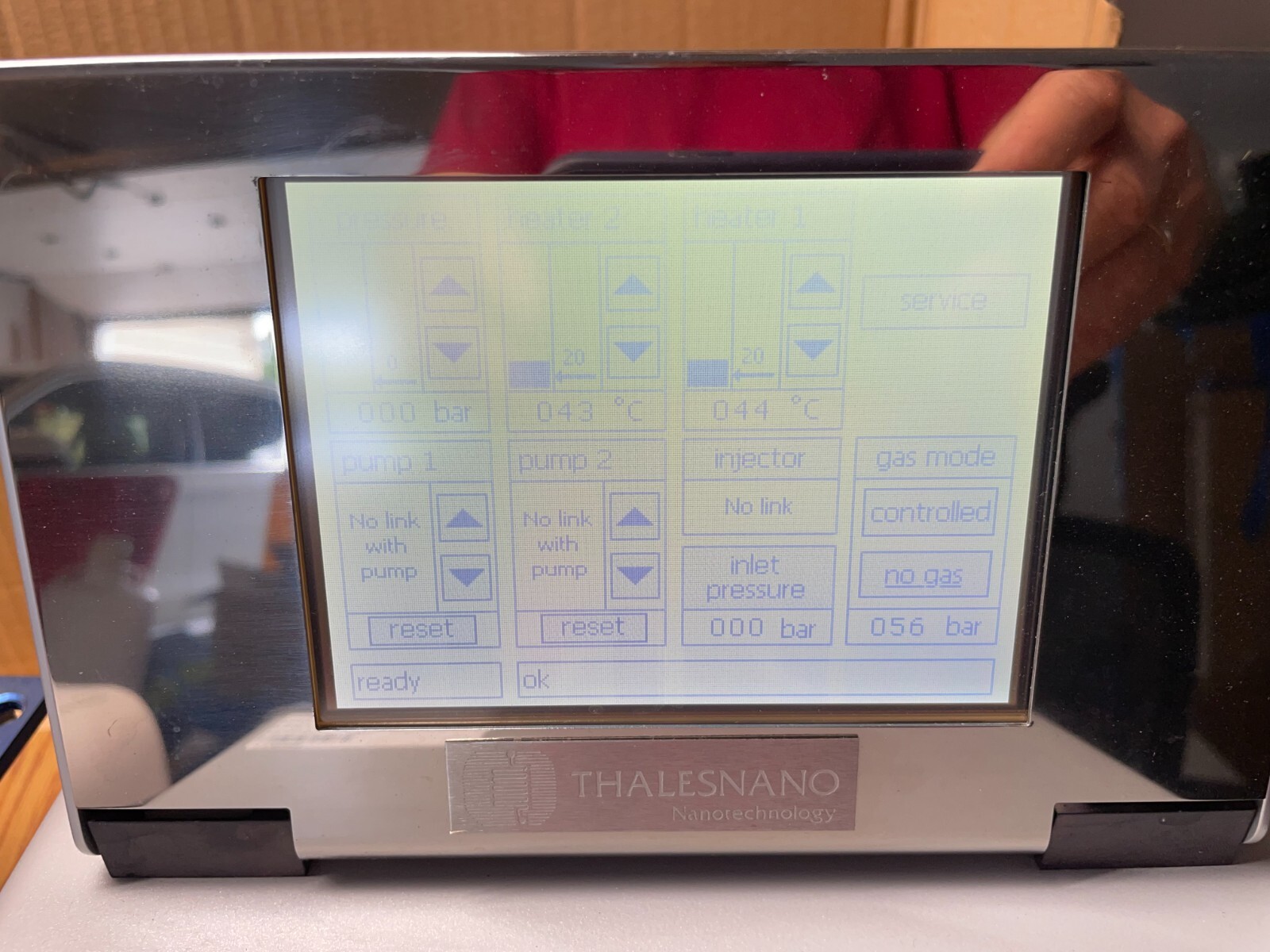 Thales Nano X-Cube REACTOR UNIT Xcube stand Edmund Industrial optics
