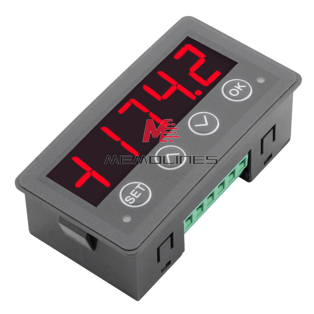 MODBUS-RTU Communication Display Meter RS485 Master-Slave-Monitored DC 8-25V