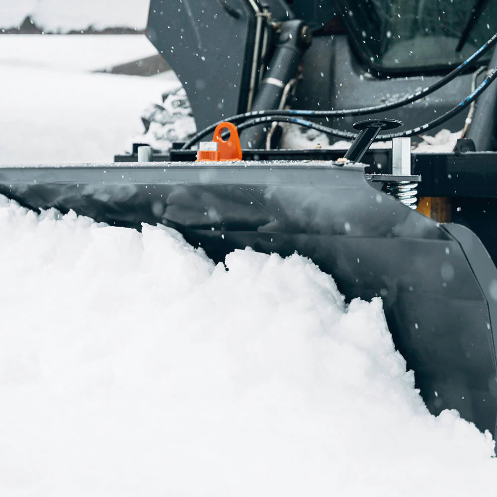 Titan Attachments 79″ Hydraulic Skid Steer Dozer Blade, SSQA