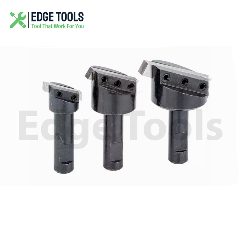 Fly Cutter Set 1/2″ Shank 3/4» To 1-1/2»Cutting Milling Hardened Tool Bit USA