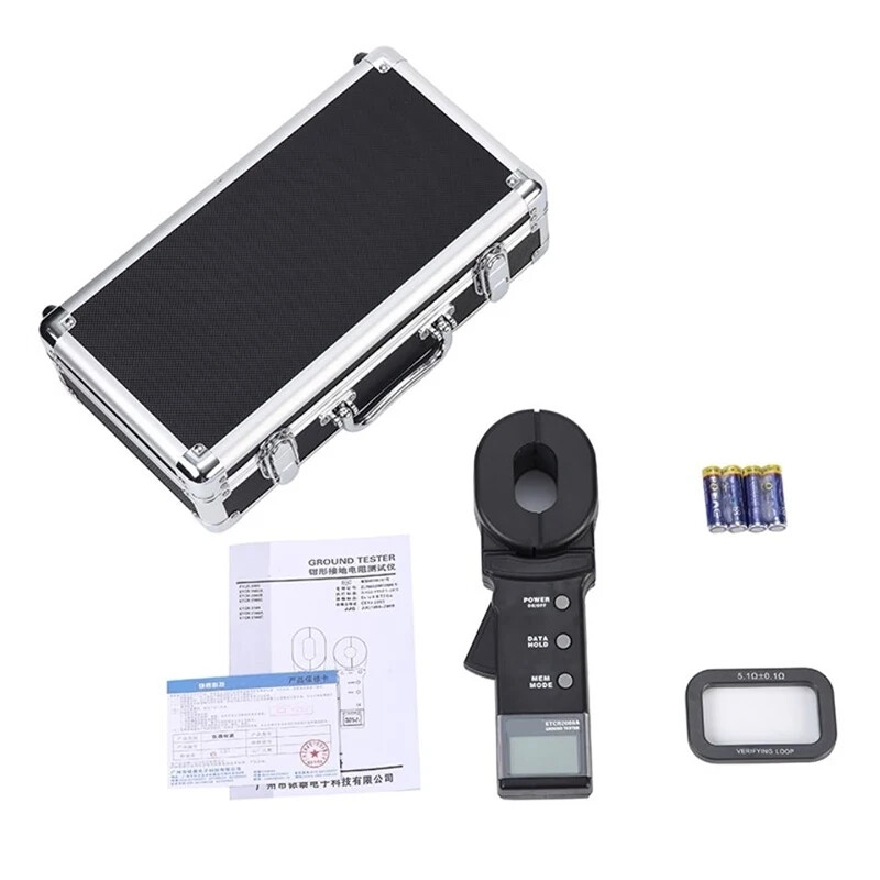 Clamp Meter Earth Resistance Tester Earth Insulation Earth Resistance Tester